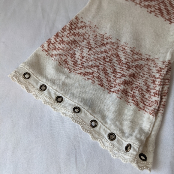 LUCKY BRAND Striped elbow length sleeve Top - Picture 10 of 11